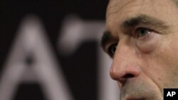 آندرس فوگ راسمون، دبیر کل سازمان پیمان آتلانتیک شمالی، ناتو.