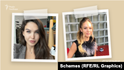 Лілія Портнова (ліворуч) та Анастасія Валяєва