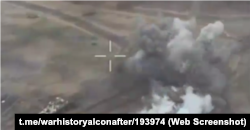 Легкоброньований БТР-82А 810-ї обрмп підірвався на міні біля с. Погребки, Курська область РФ