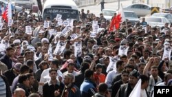  یکی از راهپیمایی‌های سال ۲۰۱۱ در بحرین