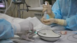 Підготовка оклюдера до введення в організм