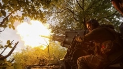 Украинская артиллерия у линии фронта в Донецкой области, май 2025 года