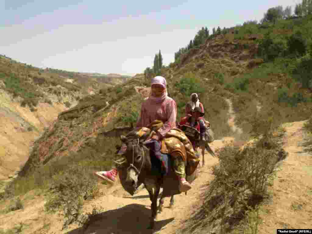 Зиндагии талху ширини занони рустоии тоҷик