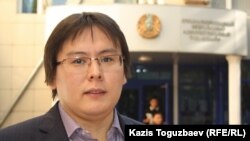 Исполняющий обязанности главного редактора газеты «Трибуна. Саяси калам» Жанболат Мамай.