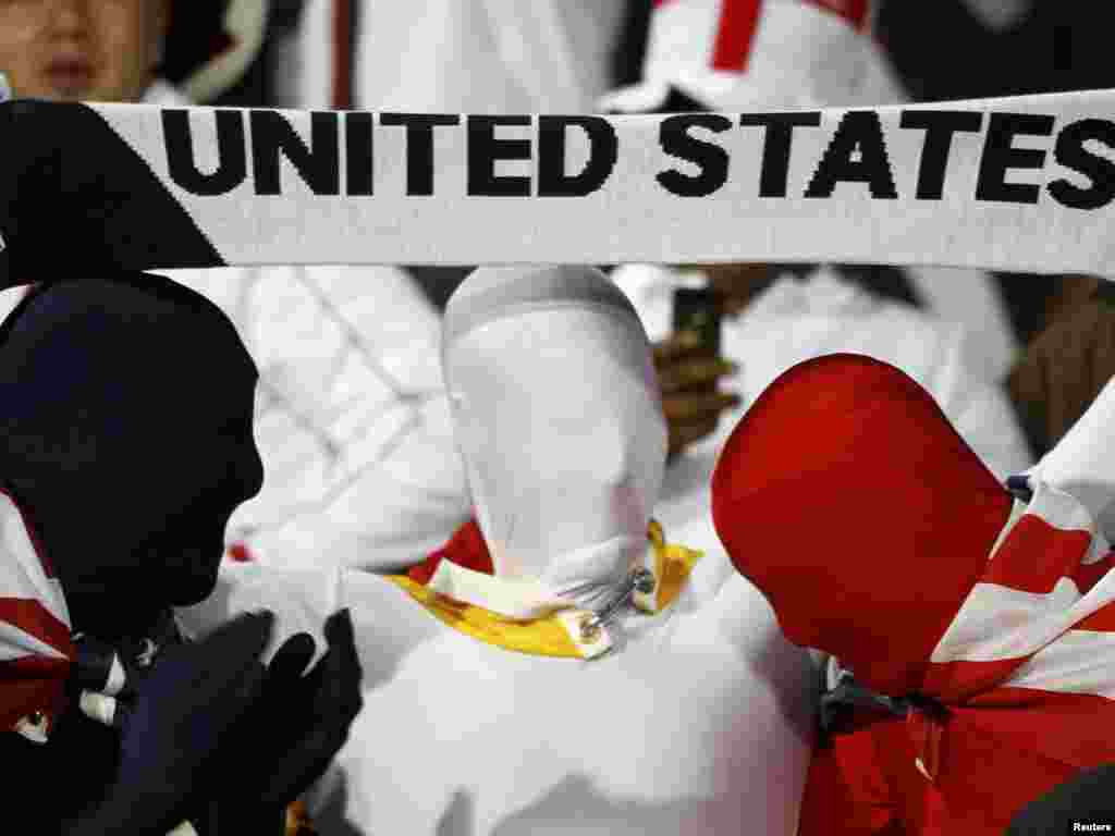 طرفداران تیم آمریکا