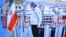 An official handout image shows an engineer observing a mechanical test inside Iran's Natanz uranium enrichment plant. (file photo)