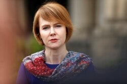 Тодішня заступник керівника МЗС України Олена Зеркаль в Міжнародному суді ООН в Гаазі, 3 червня 2019 року