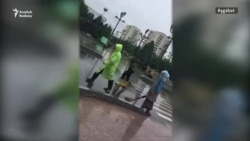 Aşgabada güýçli ýagyş ýagdy