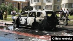 Татаристон муфтийсининг хизмат машинаси, Қозон, 2012 йил 19 июл.