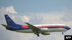 «Sriwijaya Air» аба жолдору компаниясынын башка учагы. 2013-жылдын 18-марты.