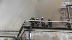 Сильна пожежа у Черкаському театрі: зруйнована глядацька зала, але врятована сцена