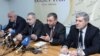 Armenia - Prominent opposition politicians announce the revival of the former ruling Armenian Pan-National Movement in Yerevan, 14May2013.
