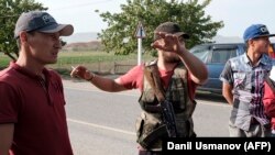 Баткен. На границе Кыргызстана и Таджикистана. 30 апреля 2021 года.