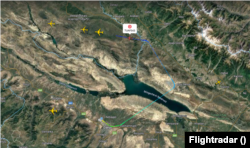 Самалёт разьбіўся неўзабаве пасьля вылету з аэрапорту