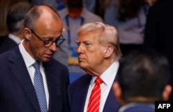 Дональд Трамп та Фрідріх Мерц