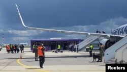 Բելառուս - Մինսկում հարկադիր վայրէջք կատարած Ryanair ավիաընկերության օդանավը, 23-ը մայիսի, 2021թ․