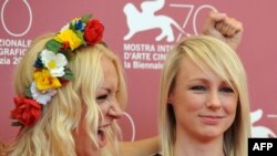 کیتی گرین و اینا در جشنواره ونیز در سپتامبر گذشته