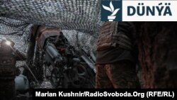 Ukrain esgerleri M777 gaubisasyndan ot açýarlar