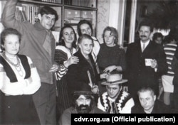 Василь Стус у Львові серед українських дисидентів Ірини Калинець, Михайла Гориня, Стефанії Шабатури, 1971 рік