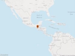 Гватэмала на мапе