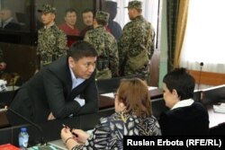 Бывший председатель правления «Астана ЭКСПО-2017» Талгат Ермегияев в суде. Астана, 4 апреля 2016 года.