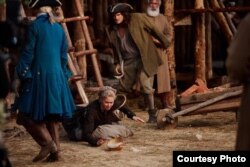 "Тубыл" фильмын төшерү. Семён Конев фотосы