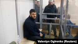 Олександр Аваков у Солом’янському районному суді Києва, 1 листопада 2017 року