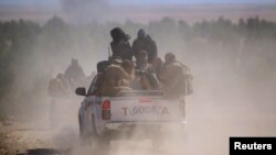 نیروهای ائتلاف دموکراتیک سوریه در حال انتقال به سوی الشدادی در استان شمالی حسکه