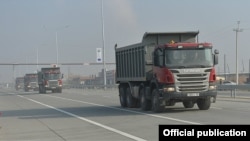 Один из участков автомагистрали «Север-Юг»