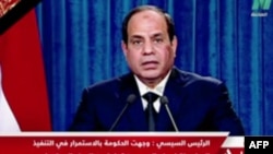 پیام سیسی پس از کشتار مسیحیان توسط گروه منتسب به حکومت اسلامی