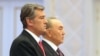 Yushchenko and Nazarbaev in Astana