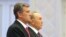 Yushchenko and Nazarbaev in Astana