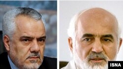 حمد توکلی (راست) و محمدرضا رحیمی 