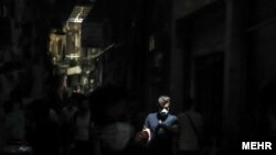 Power outages in iran