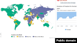 Freedom House будет с особым вниманием наблюдать за Грузией в наступившем году, сказано в докладе