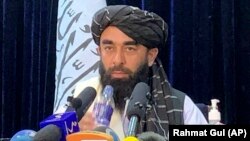 Забиулла Мужахид. Талибан кыймылынын маалымат катчысы.