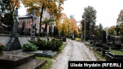 Падрыхтоўка да пахаваньня Кастуся Каліноўскага ў Вільні 