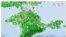 UKRAINE - map of vegetation reduction in the Crimea_2016, 13Jul2018