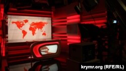 В студии телеканала ATR в Киеве