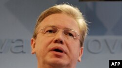 Комиссар ЕС по вопросам расширения Штефан Фюле