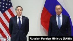 Блинкен жана Лавров. Архив. 
