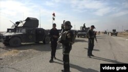 Мосулдун жанындагы ирак армиясы. 
