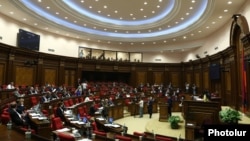 Armenia - A session of the National Assembly in Yerevan, 30May2017.