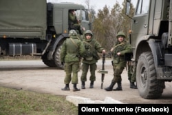 Російські військові в анексованому Криму, архівне фото
