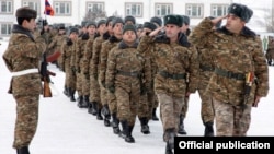 В одной из воинских частей ВС Армении (архив)