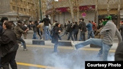 معترضان حکومت اسلامی در روز عاشورا در تهران