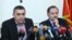 Armenia - Dashnaktsutyun leaders Armen Rustamian (L) and Aghvan Vartnian give a news conference in Yerevan, 15Feb2017.