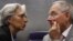 Кристин Лагард (слева) и ее немецкий коллега Вольфганг Шойбль