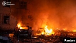 Наслідки російського удару на Одещині, архівне фото