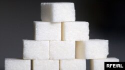 Рафинированный сахар. Иллюстративное фото.